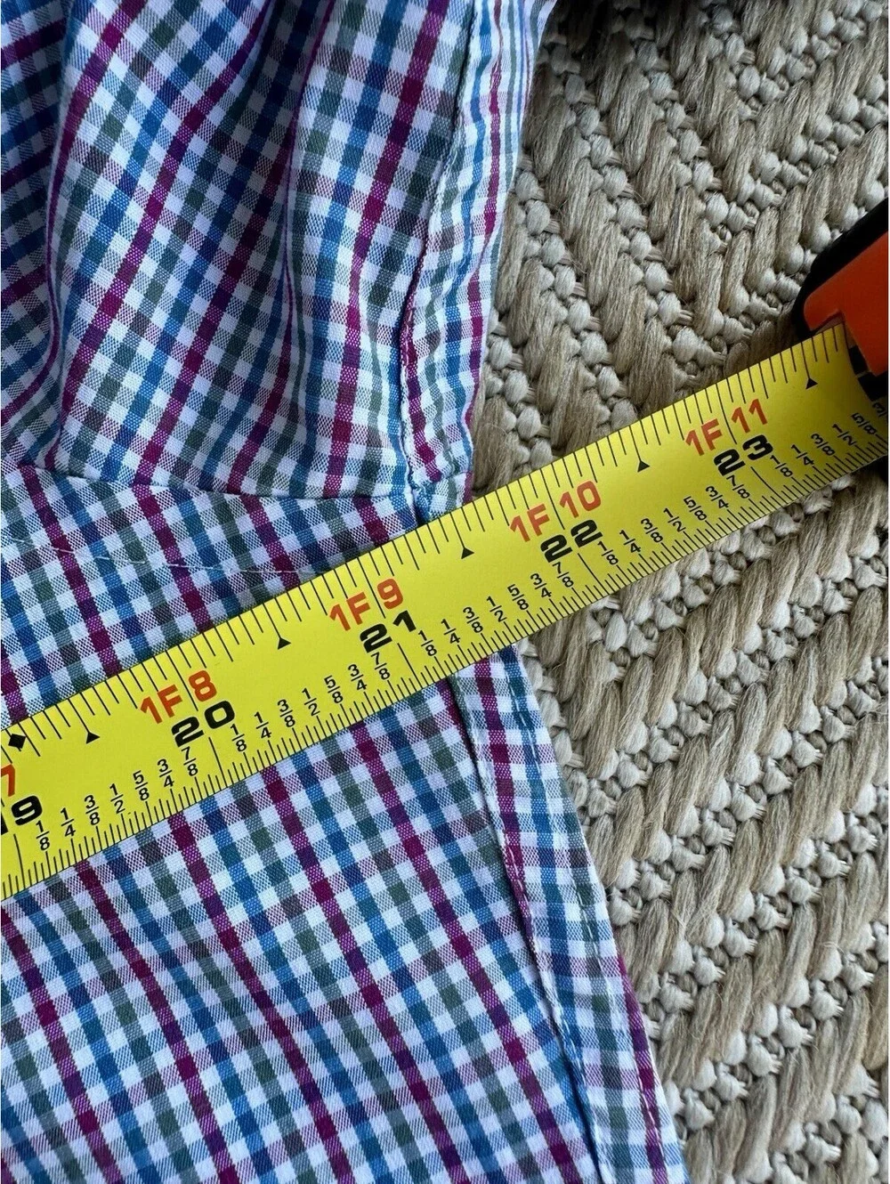 J. Crew 9950 flaws polyester